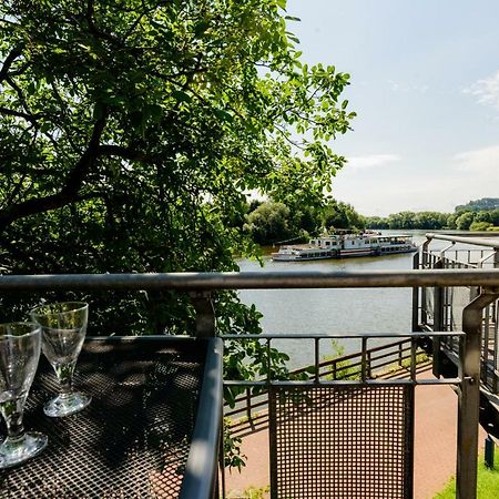 Weserwohnung - Bootshaus Urlaub Am Wasser Hamelin Luaran gambar